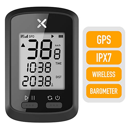 XOSS - G GPS, computer da ciclismo senza fili, tachimetro, contachilometri, tracker, impermeabile, bluetooth, per bici da strada o MTB, G