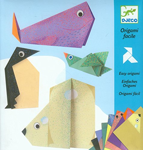 Djeco 599386031 – Papiroflex Origami Animali polari