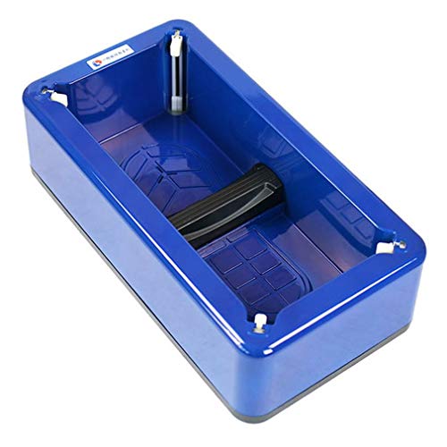 Sweepid Distributore automatico per copriscarpe, di colore blu, da 40 x 21 x 12 cm, 100 pezzi