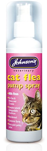 Johnsons antipulci per gatto erogatore Spray, 100 ml, 3, 150 g, 6x