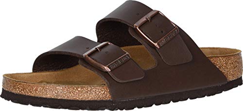 Birkenstock Arizona, Sandali unisex adulto, Marrone (Dunkelbraun), 38 (Normale)