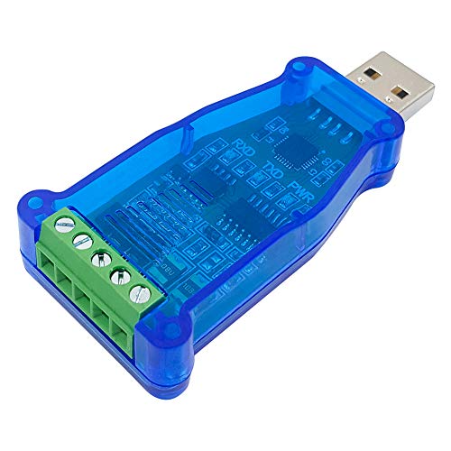 DSD TECH SH-U10 Convertitore da USB a RS485 con Chip CP2102 Compatibile con Windows 7,8,10, Linux, Mac OS