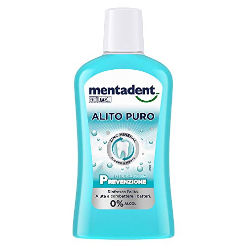 Mentadent Collutorio Alito Puro - 500 Ml