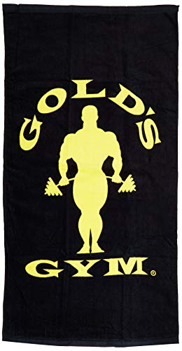 Golds Gym Gold Gym - Asciugamano Nero e Giallo