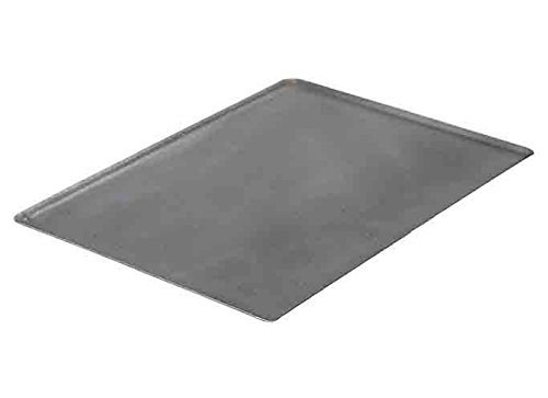 De Buyer 5363.40 - Placca Da Forno Con Bordi Rialzati, In Lamiera D'Acciaio Da 40 X 30 Cm