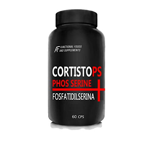 CortistoPS A.I.F. FOSFATIDILSERINA (60 cps) aiuta ad abbassare il cortisolo nel sangue del 20%, diminuire il grasso viscerale a livello dell'addome e gonfiore dello stomaco dovuto da stress!