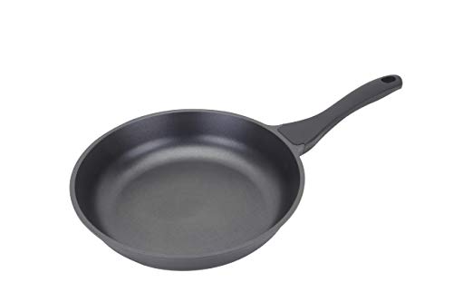 Haufson - Padella antiaderente classica, funziona con tutti i principali piani cottura senza PFOA naturale, antiaderente, utensili da cucina professionali per la tua casa, 24cm