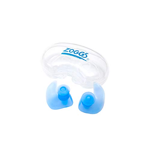 Zoggs 300659, Tappi per Le Orecchie Unisex Bambini, Blu, Adulto