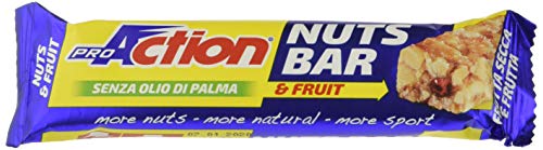 ProAction Nuts Bar (frutta, confezione da 30 barrette da 30 g)