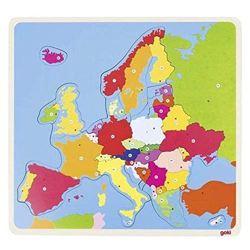 Goki 57509 - Puzzle Europa