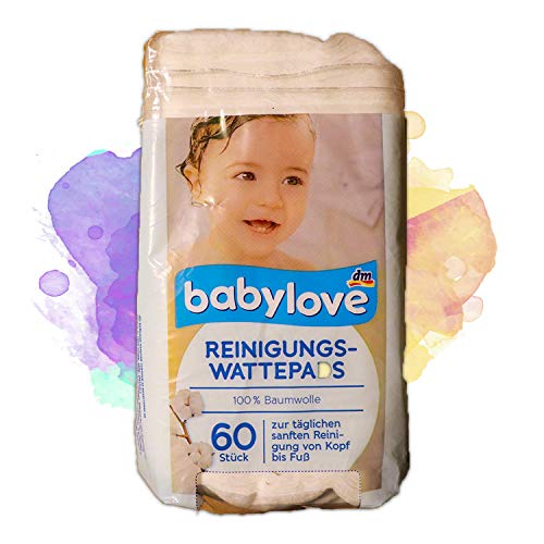 Tamponi di cotone per pulizia Babylove, 4 pezzi (4 x 60 pezzi)