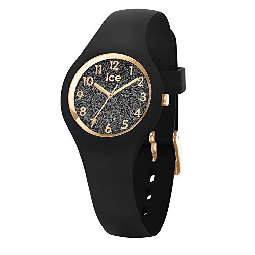 Ice-Watch - ICE glitter Black - Orologio nero da Donna con Cinturino in silicone - 015347 (Extra small)