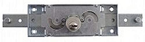 serratura centrale per serranda con chiave punzonata