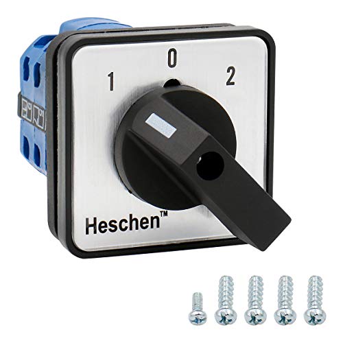 Heschen- Interruttore di commutazione SZW26-20/D303.3 660V 20A, 3 Posizioni, 3 Fase, 12 Terminali CE.