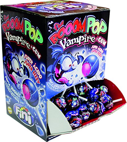 Fini Lollipop Boom Pop Vampire Gum Lecca Lecca 100 unit.