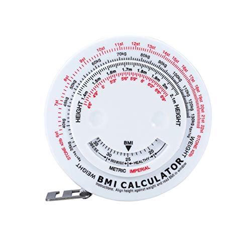 HEALIFTY BMI Body Tape Body Measure Caliper Calculator Sartoria su misura Misura di nastro di grasso
