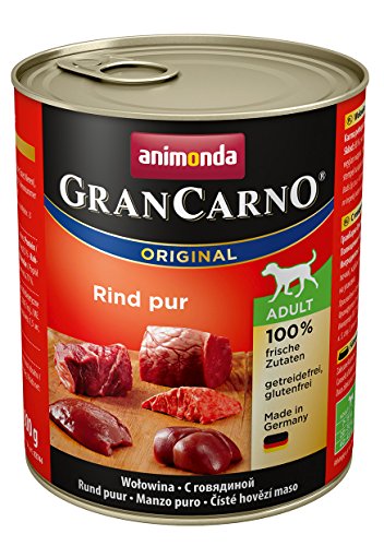 Animonda GranCarno - Cibo per cani, Adulto, confezione da 6x800 gr
