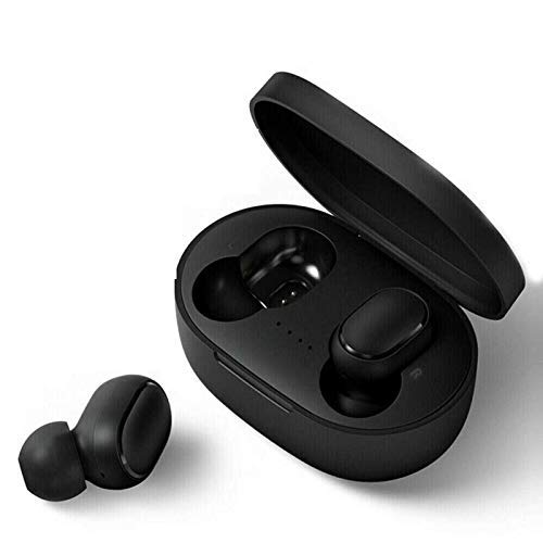Aclouddatee 2020 Bluetooth 5.0, cuffie stereo con microfono wireless, mini auricolari wireless con cuffie e custodia di ricarica portatile per iOS Android PC (A6S-B2)