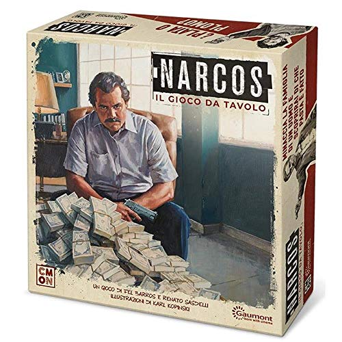 Asmodee- Narcos Il Gioco da Tavolo con splendide Miniature, Colore, 8421