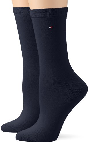 Tommy Hilfiger - TH WOMEN SOCK CASUAL 2P, Calze donna, Jeans, 35-38