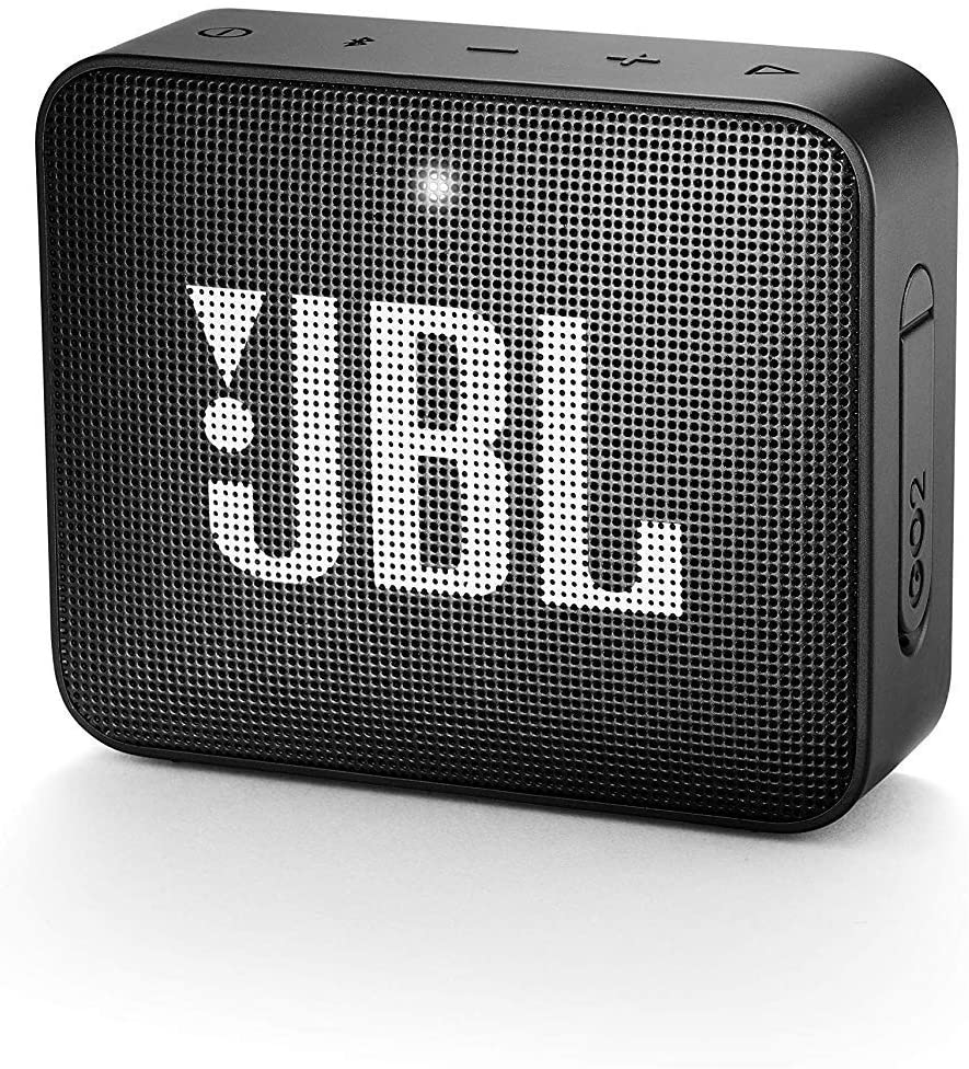 JBL GO 2 Speaker Bluetooth Portatile – Cassa Altoparlante Bluetooth Waterproof IPX7 – Con Microfono, Funzione di Noise Cancelling, Fino a 5h di Autonomia, Nero