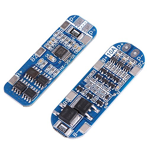 3Series 11,1V 12V 12,6V 10A PCB Scheda di Protezione della Batteria 18650 al Litio PCB BMS(1#)