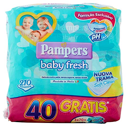 Pampers Baby Fresh Salviettine x210 pezzi