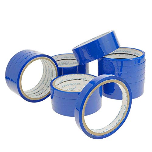 PrimeMatik - Nastro Adesivo Blu para sigillatrice di Sacchetti di plastica 24-Pack