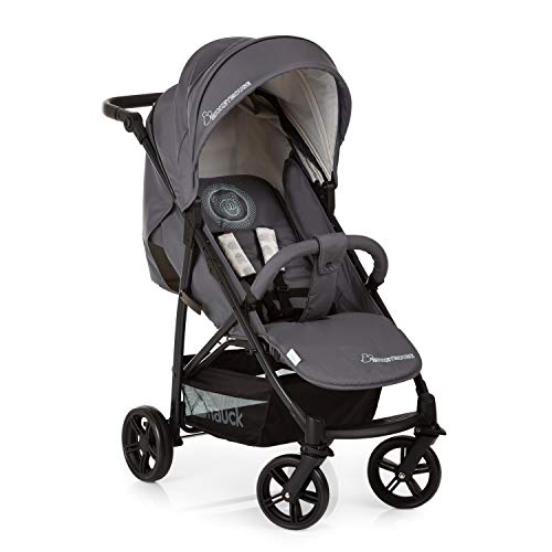 Hauck H-14838 Rapid 4 Passeggino compatto, pieghevole con una mano, da 0 mesi fino a 25 kg, Unisex Bambini, Grigio (Mickey Cool Vibes)