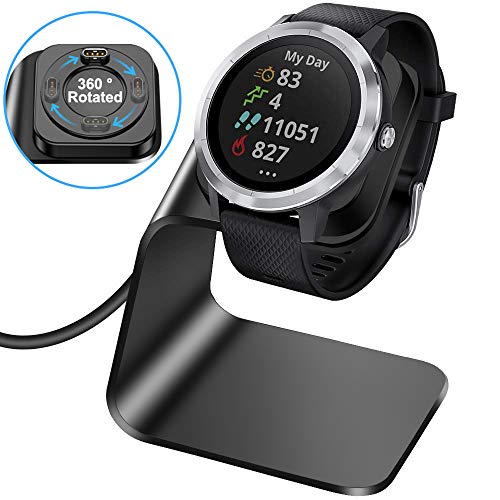 CAVN Cavi Compatibile con Garmin Vivoactive 3 /Vivoactive 3 Music/Forerunner 935 /Fenix 5 /5s Plus Caricabatterie, Lega di Alluminio USB Data SYNC Cavo di Ricarica per Vivoactive 3/3 Music/3 Trainer