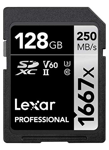 Lexar Professional - Scheda 1667x 128GB SDXC UHS-II