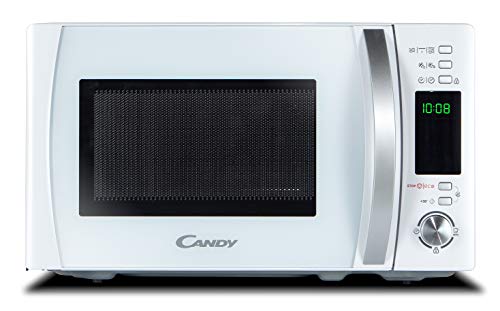 Candy CMXG20DW Microonde con Grill e App Cook-in, 20 Litri,  1.000 watt, Bianco