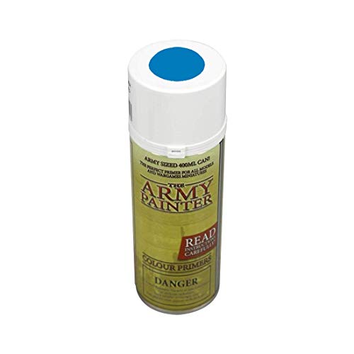 The Army Painter 🖌 | Base Primer Crystal Blue | Spray Acrilico Base per Pittura di Modellini in Miniatura | Blu
