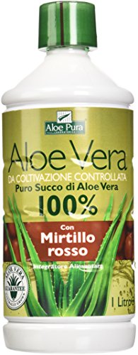Optima Succo Aloe Vera con Mirtillo Rosso 1L