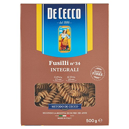 De Cecco Pasta Integrale Fusilli - 500 g
