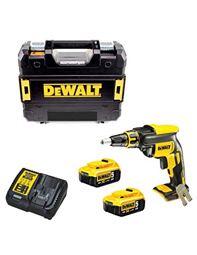 DeWALT DCF620P2 Avvitatore Brushless per cartongesso 18V (2 Batterie x 5,0Ah)