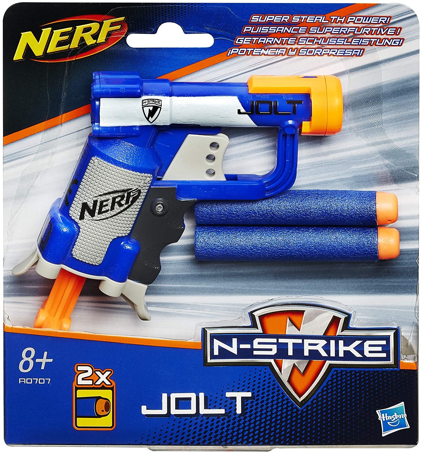 Nerf A0707EU6 N-Strike Elite Jolt, Giocattolo, multicolore