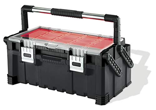 Cassetta porta utensili Cantilever Pro Tool Box colore: rosso / grigio