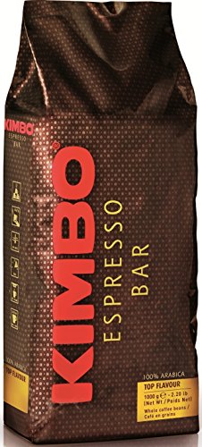 Kimbo chicchi di caffè 100% arabica superiore sapore 1kg in grani - Kimbo 100% Arabica Top Flavour coffee beans