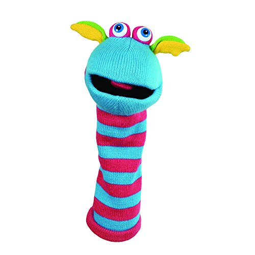 The Puppet Company - Socketes Scorch lavorato a maglia Marionetta da Mano, Colori Assortiti, PC007001