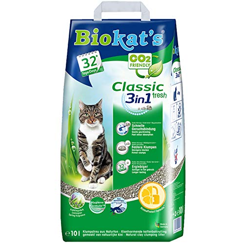 Biokat's Classic Fresh 3in1 Lettiera - 1 x 10 L