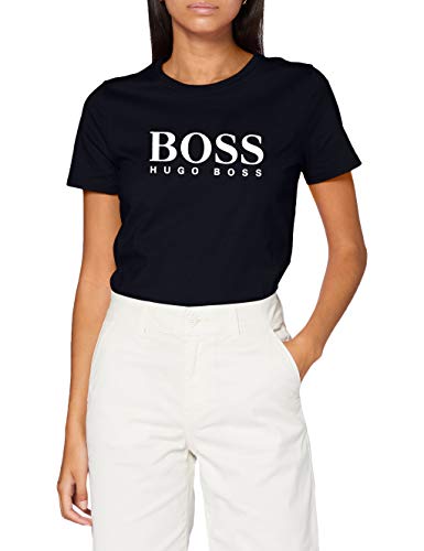 Boss C_ elogo T-Shirt, Open Blue466, M Donna