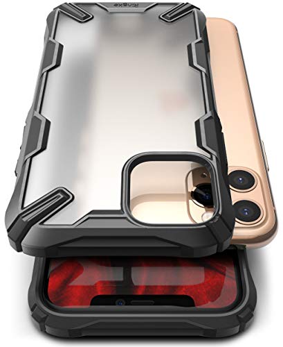 Ringke Fusion-X No-Smudge Matte Progettato per Cover iPhone 11 PRO Max, Custodia iPhone XI PRO Max No-Smudge Case (2019) - Black