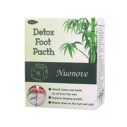 Cerotti Detox Piedi, Cerotti Piedi Detox, Patch per il Piede, Cerotto Disintossicante viene utilizzato per rimuovere le tossine dal corpo, alleviare il dolore e la cura, 20PC