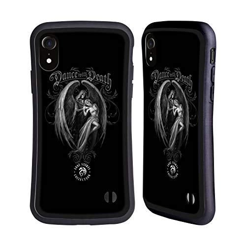 Head Case Designs Ufficiale Anne Stokes Danza con la Morte Gotico Cover Ibrida Compatibile con Apple iPhone XR