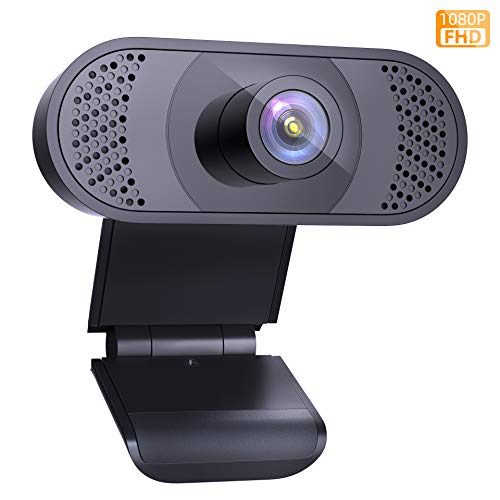 wansview PC Webcam 1080P con Microfono, Webcam per Laptop, Computer, PC, Desktop con Correzione Automatica di Luce, per Video dal Vivo, Conferenze, Videochiamate, Lezioni Online e Giochi…