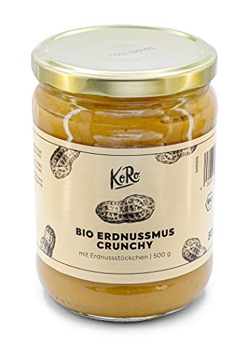 KoRo - Crema di arachidi crunchy bio - 500 g