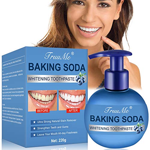 Dentifricio Sbiancante, Baking Soda Toothpaste, Dentifricio Sbiancante Denti, Sbiancamento Denti Professionale, Sbiancante Denti, Rimozione delle macchie naturali Rinfrescante Sbiancamento Denti