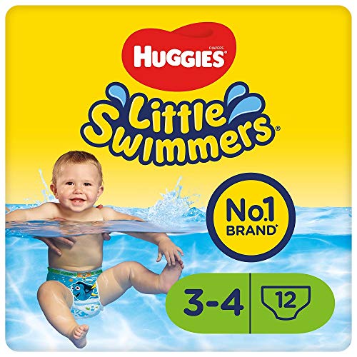 Huggies Little Swimmers Disposable Swim pannolini , taglia 3 - 4 , 36 pannolini (confezione da 3 x 12)