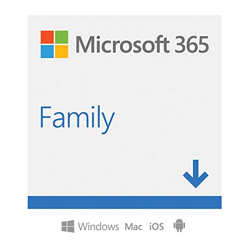 Microsoft 365 Family | fino a 6 persone| 1 abbonamento annuale | PC/Mac | Codice di attivazione via email